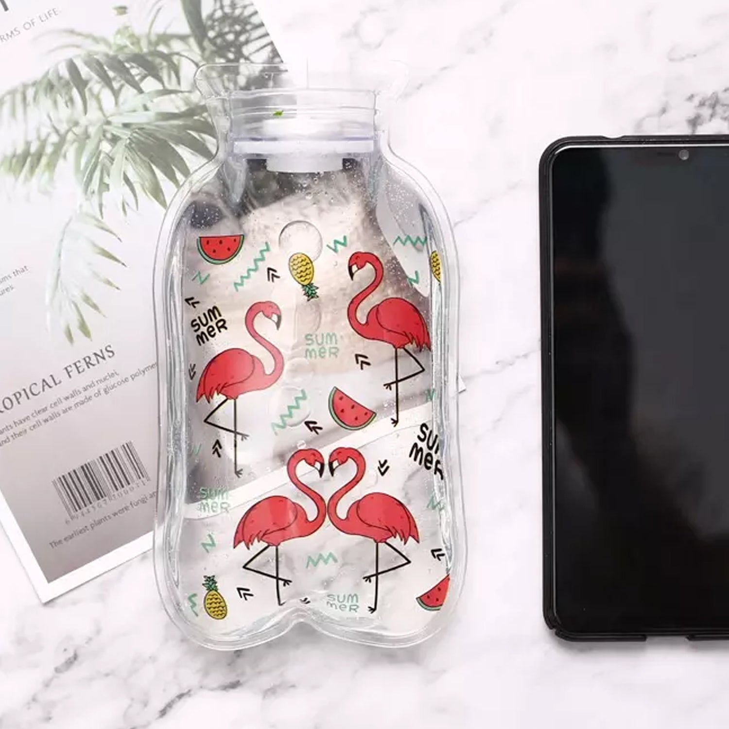 6541 TRANSPARENT MULTI DESIGN SMALL HOT WATER BAG WITH COVER FOR PAIN RELIEF, NECK, SHOULDER PAIN AND HAND, FEET WARMER, MENSTRUAL CRAMPS. DeoDap 6541 TRANSPARENT MULTI DESIGN SMALL HOT WATER BAG WITH COVER FOR PAIN RELIEF, NECK, SHOULDER PAIN AND HAND, FEET WARMER, MENSTRUAL CRAMPS. DeoDap
